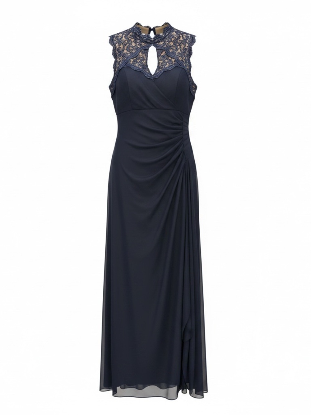 Alex Evenings Navy Lace Full-length Gown🤩
